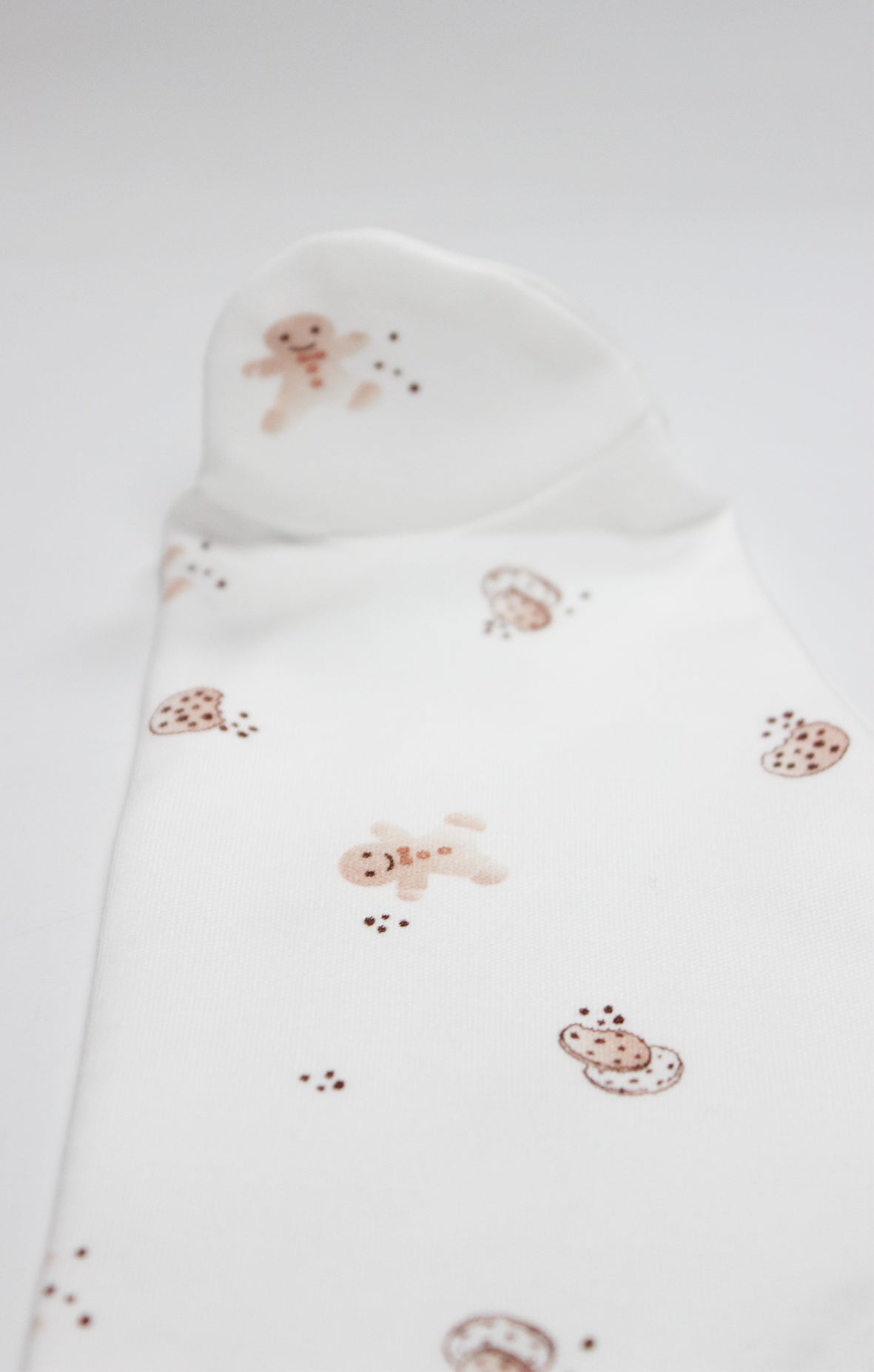 GOTS Sertifikalı Organik  Patikli Bebek Altı, 0–6 Ay