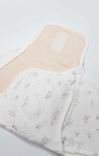 GOTS Sertifikalı Bel Destekli Organik Kundak, 0-3 Ay