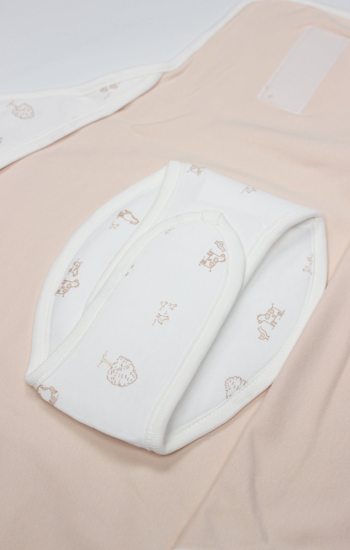 GOTS Sertifikalı Bel Destekli Organik Kundak, 0-3 Ay