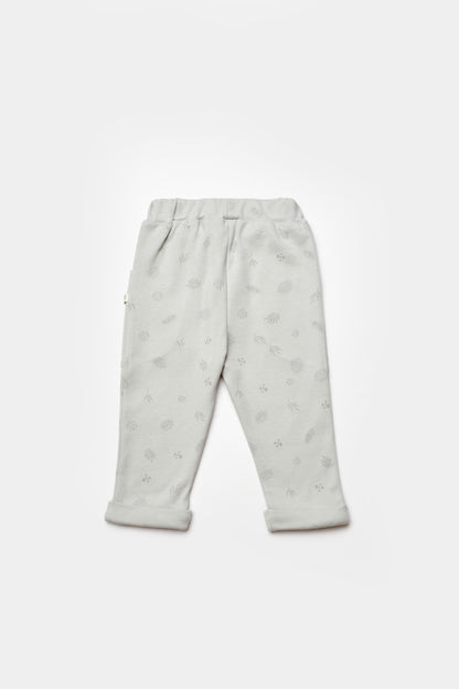 GOTS sertifikalı, organik pamuklu Love Our Earth temalı unisex patiksiz bebek alt giysisi – 6-36 ay bebekler için rahat, doğal ve nefes alabilir yapıdadır.