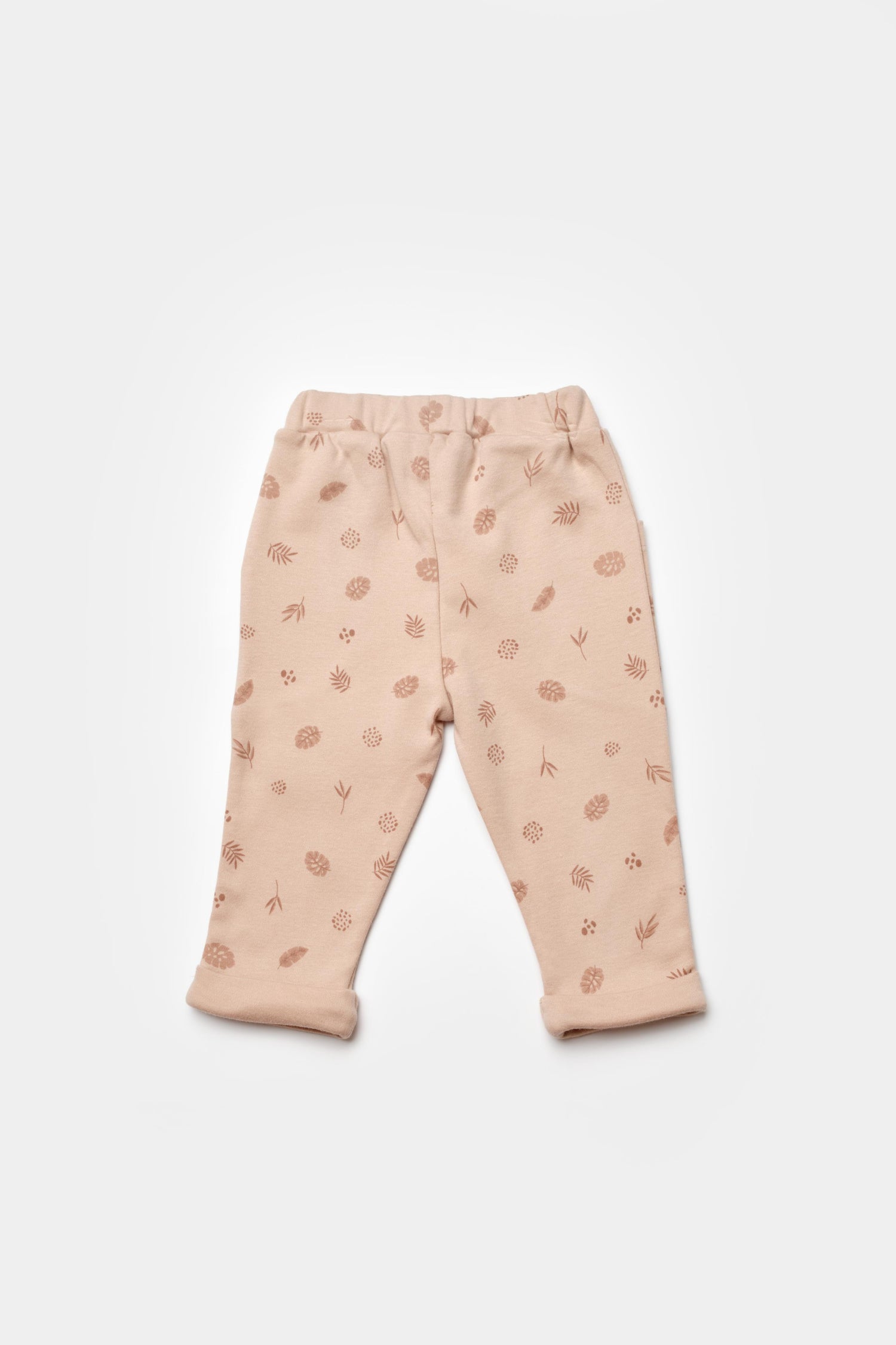 GOTS sertifikalı, organik pamuklu Love Our Earth temalı unisex patiksiz bebek tek alt – 6-36 ay arası kullanım için idealdir, hafif ve nefes alabilir kumaşlı.