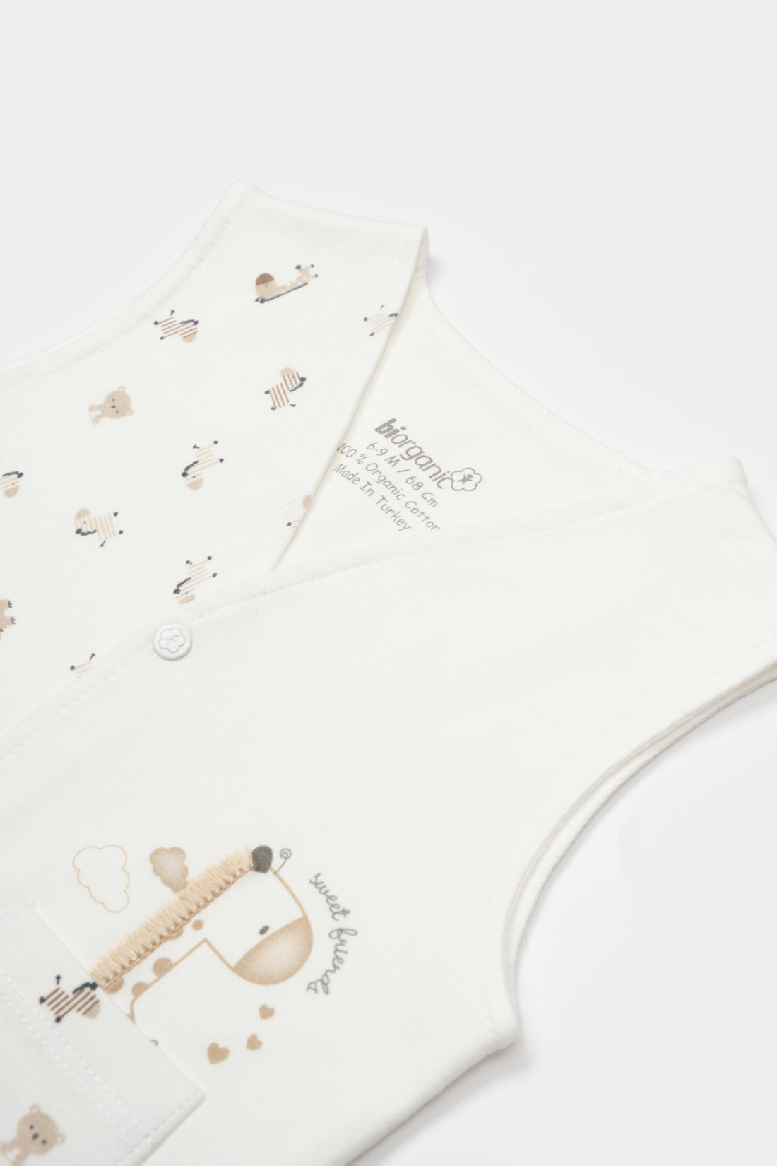 GOTS Certified, Organic, Sweet Friends, Unisex, Vest, 6-36 MONTHS