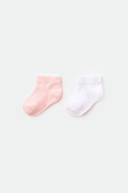 GOTS Sertifikalı 2’lİ Organik, Unisex, 6-12 Ay, Bebek Çorap