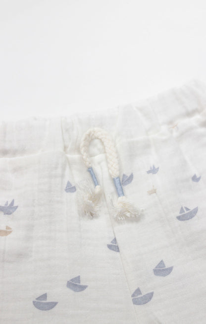 GOTS, Organik Pamuk, Müslin 2’li Bebek Takım, Yenidoğan, 3-18 Ay