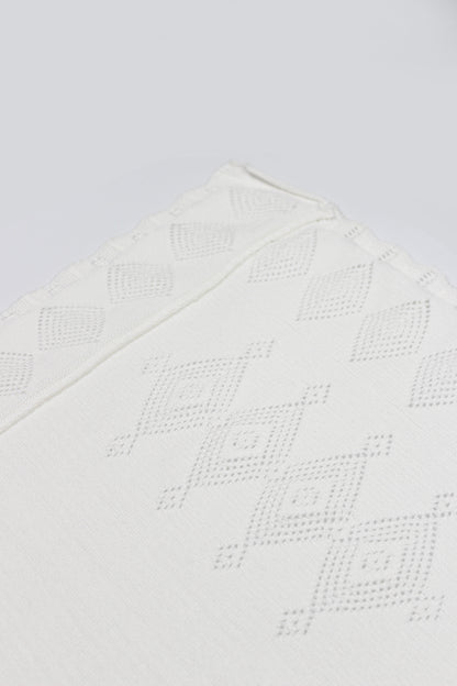 GOTS Sertifikalı Organik Triko Bebek Battaniyesi, 85*110 cm