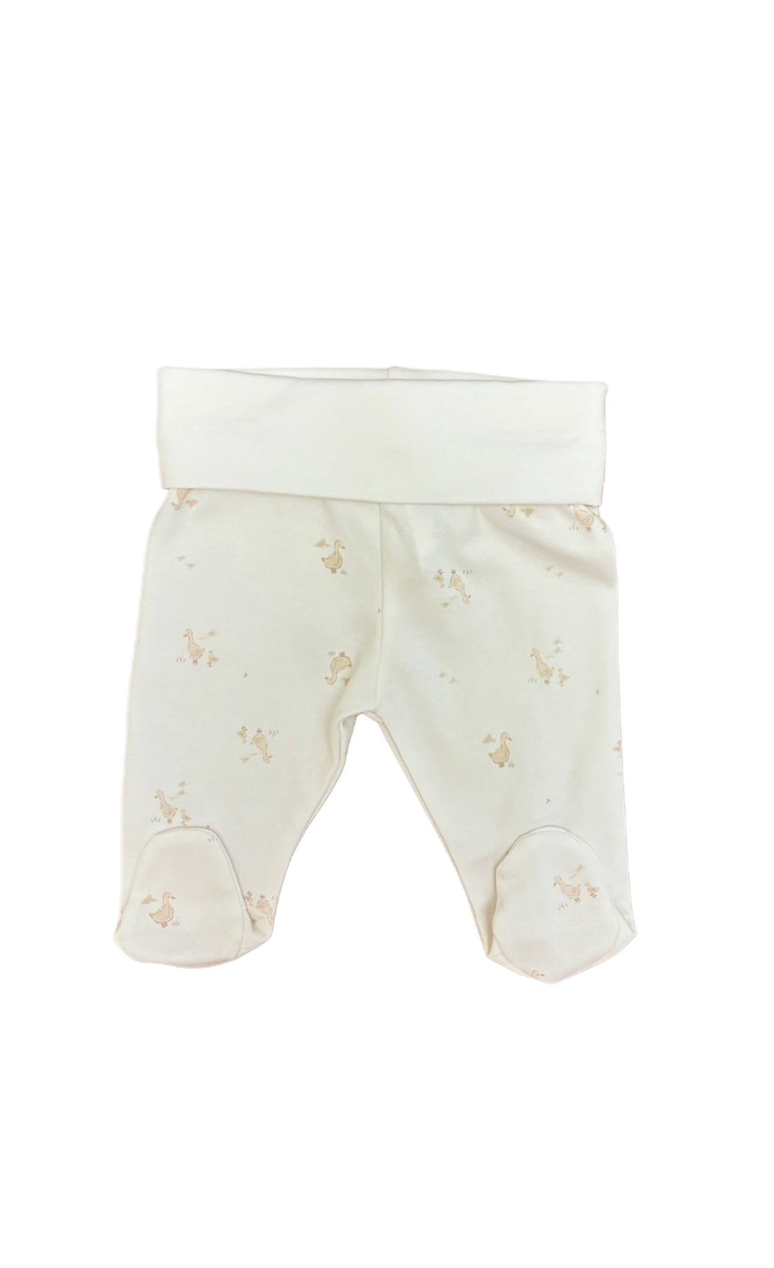 GOTS Sertifikalı Organik Patikli Bebek Altı, 0–6 Ay