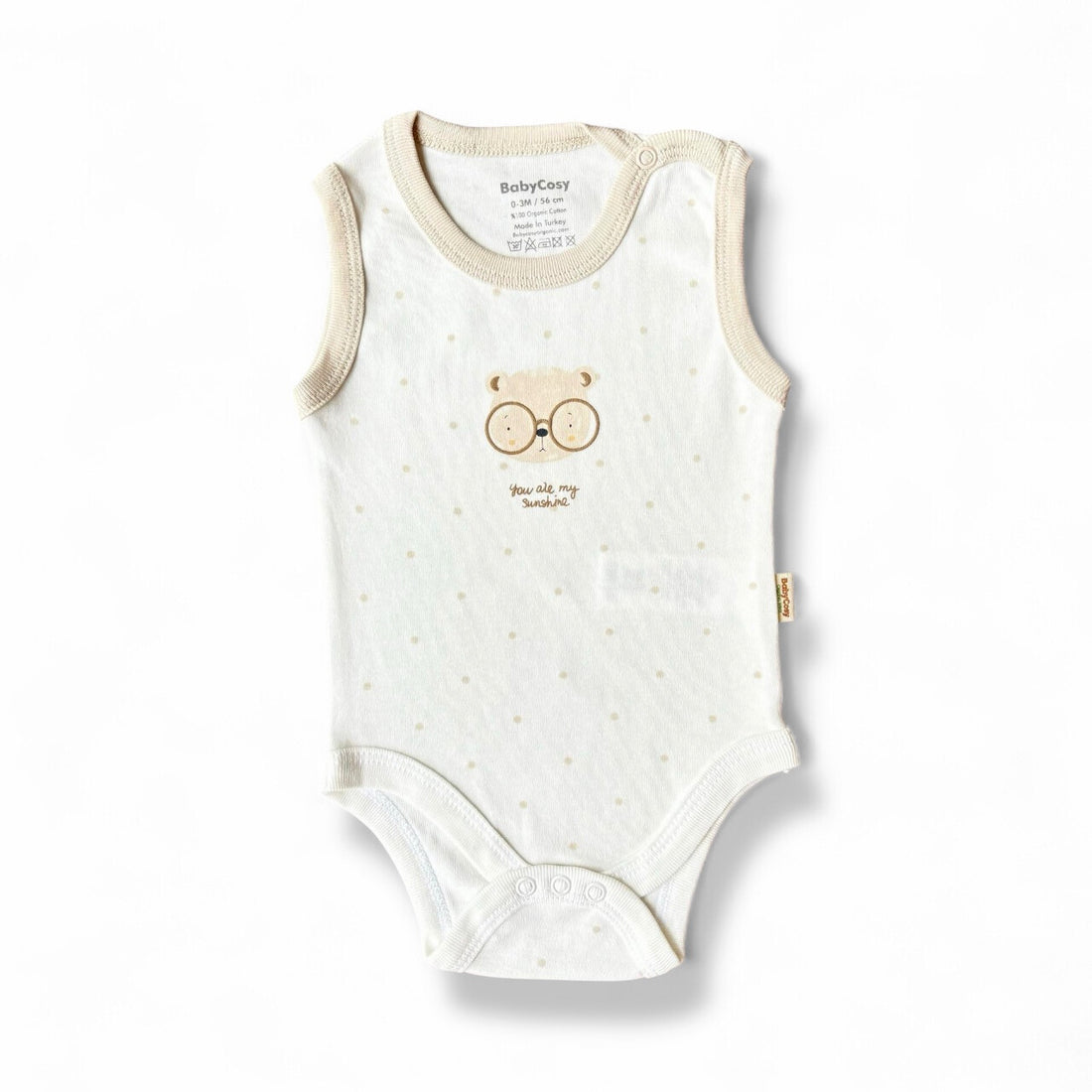 GOTS Sertifikalı, Organik Unisex Bebek 3&