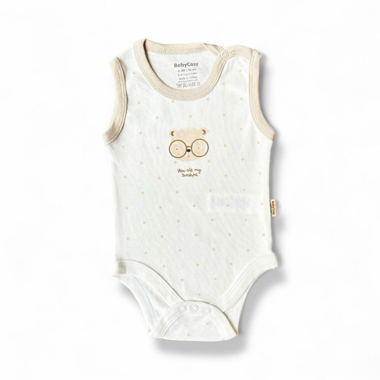 GOTS Sertifikalı, Organik Unisex Bebek 3&