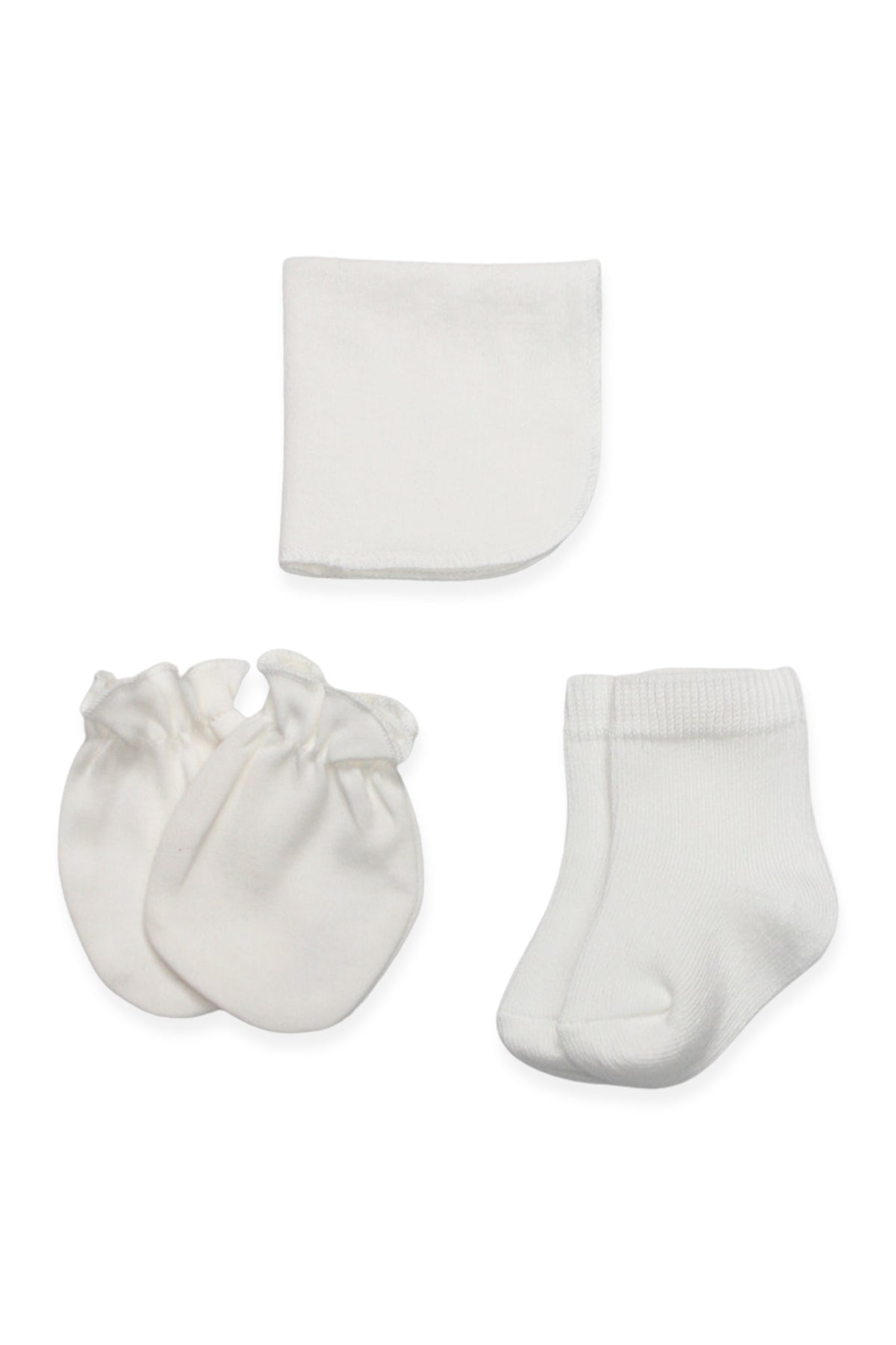 GOTS Sertifikalı Organik Pamuk 10 Parça Hastane Çıkışı Seti