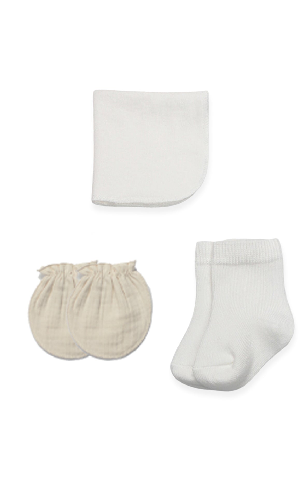 GOTS, Organik Müslin, Yenidoğan Unisex Bebek 10’lu Hastane Çıkışı, 0-3 Ay