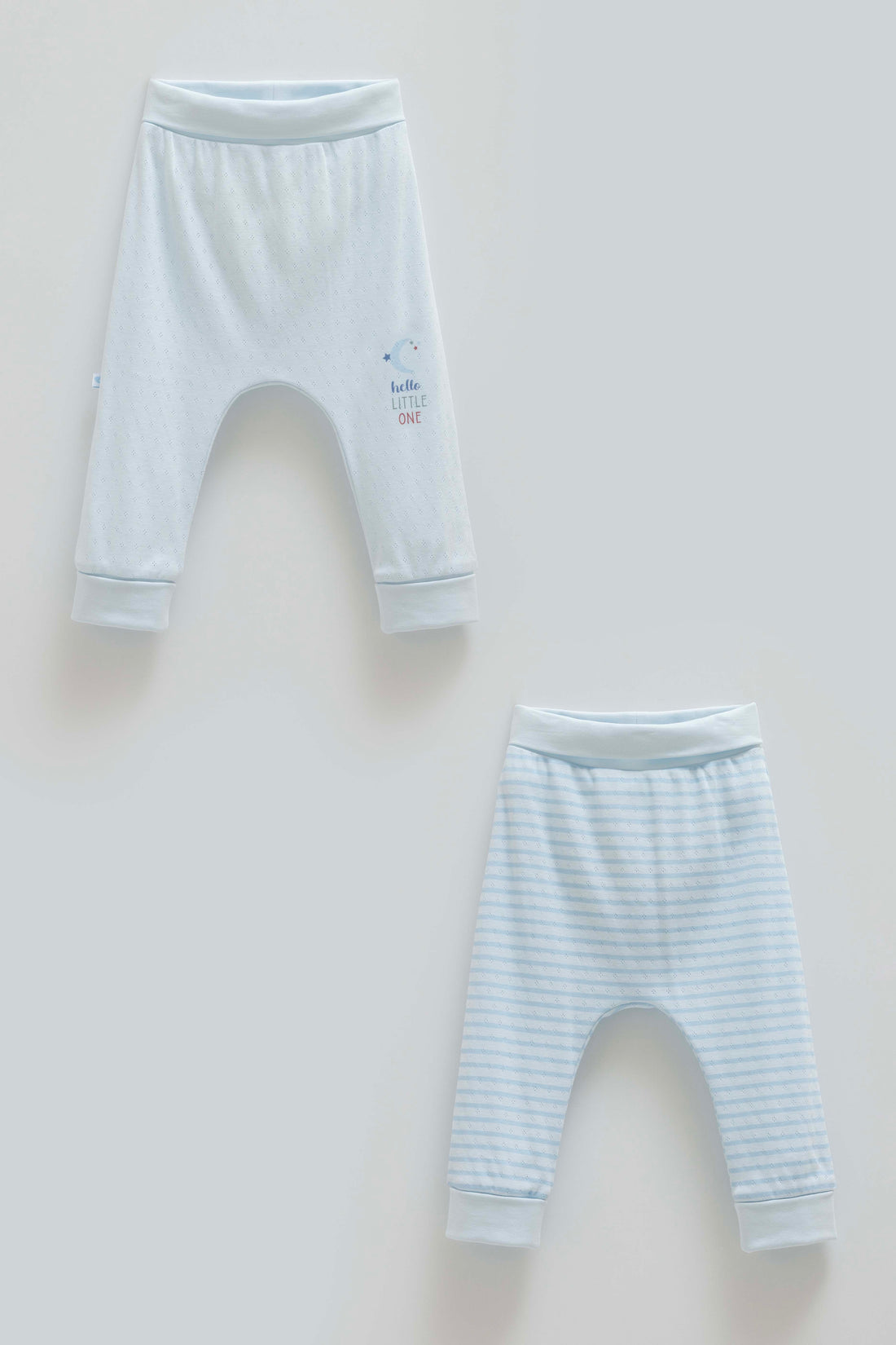 OEKO-TEX, %100 Pamuk Jakarlı 2’li Bebek Alt, 9-24 Ay