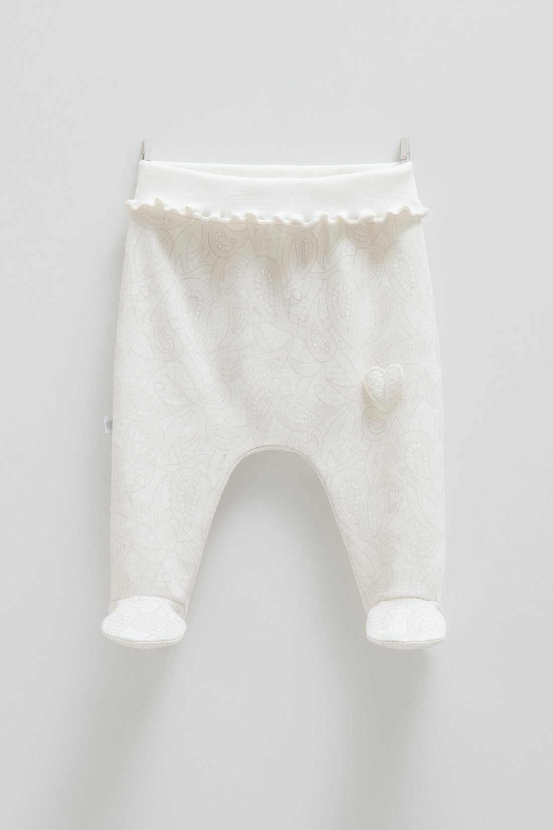 OEKO TEX Sertifikalı, % 100 Pamuk, Patikli Tek Alt, 0-9 Ay