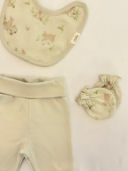 GOTS Sertifikalı, Organik, Unisex, Rabbit 5&