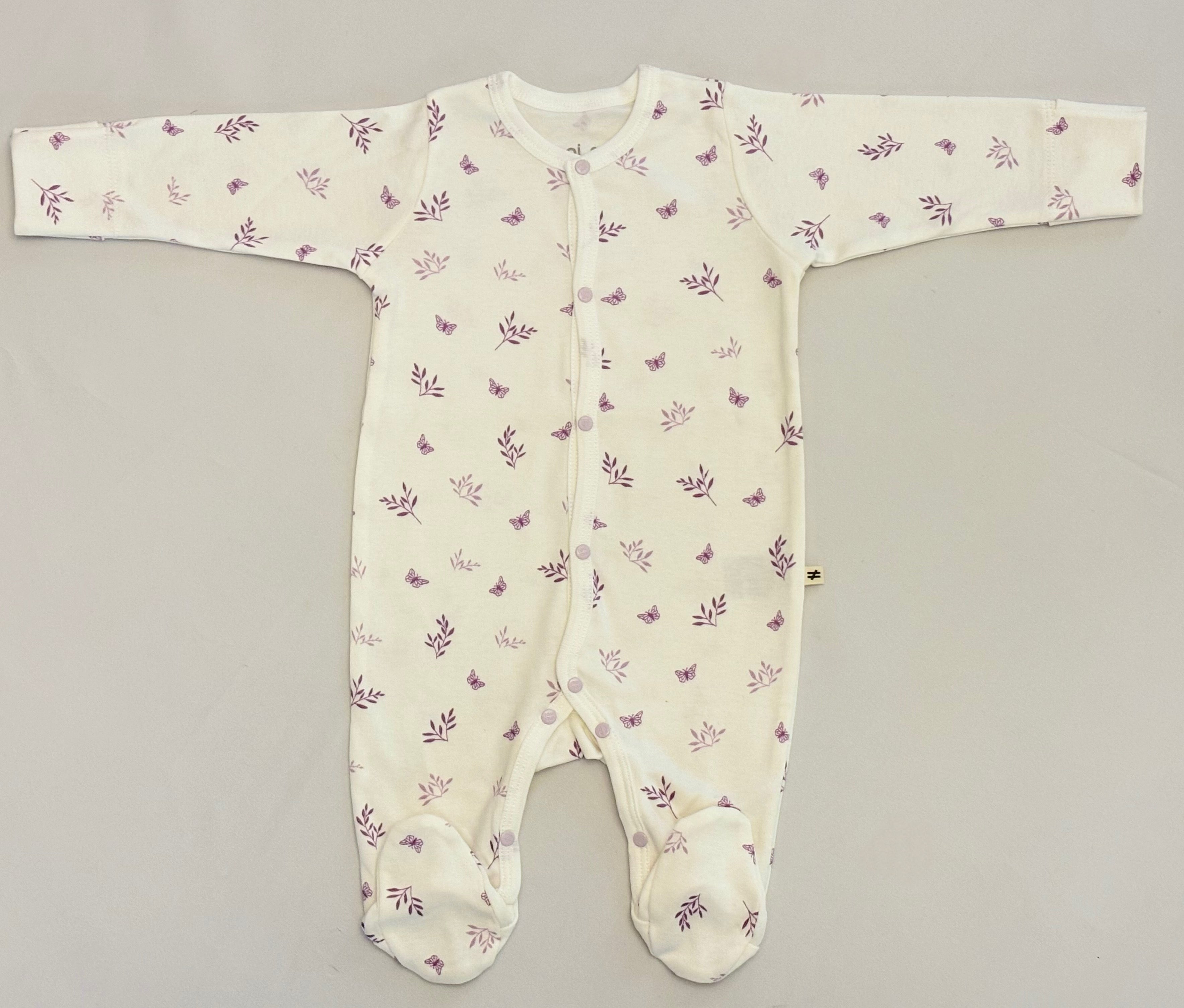 OEKO-TEX Certified, Organic, Baby Girl, Butterfly, 10-Piece Hospital Exit Set