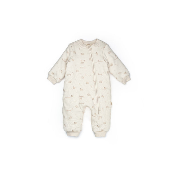 GOTS, Organik, Unisex, Kuzu Desenli Uyku Tulumu, 2.5 TOG, 6-24 Ay