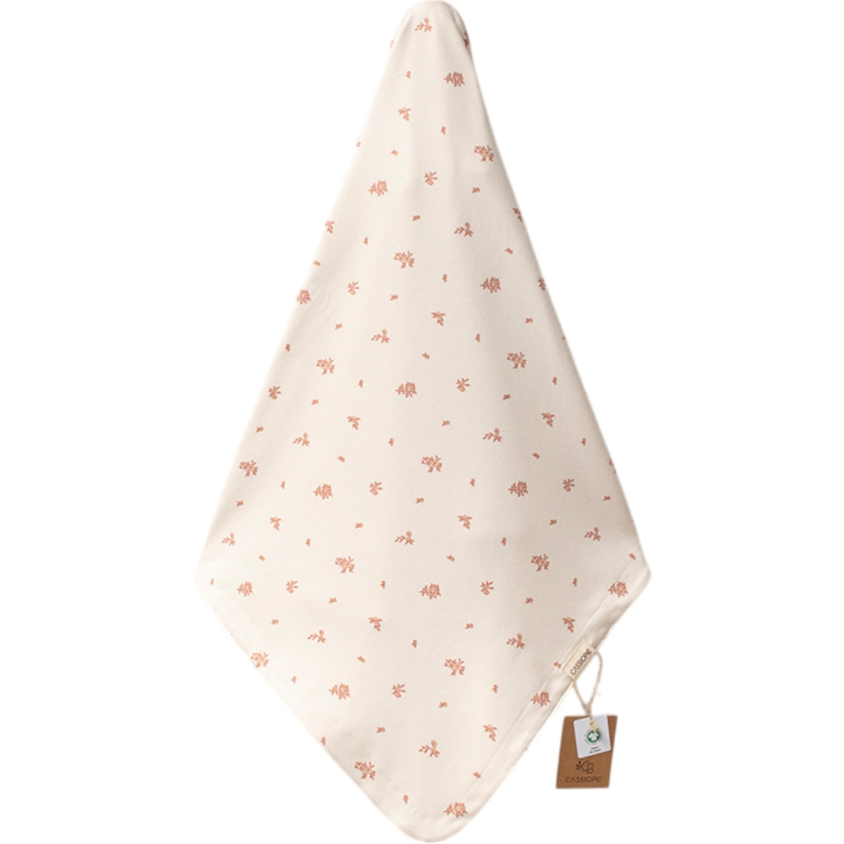 GOTS Sertifikalı, Organik, Çiçekli Bebek Battaniye, Unisex, 0-3 ay