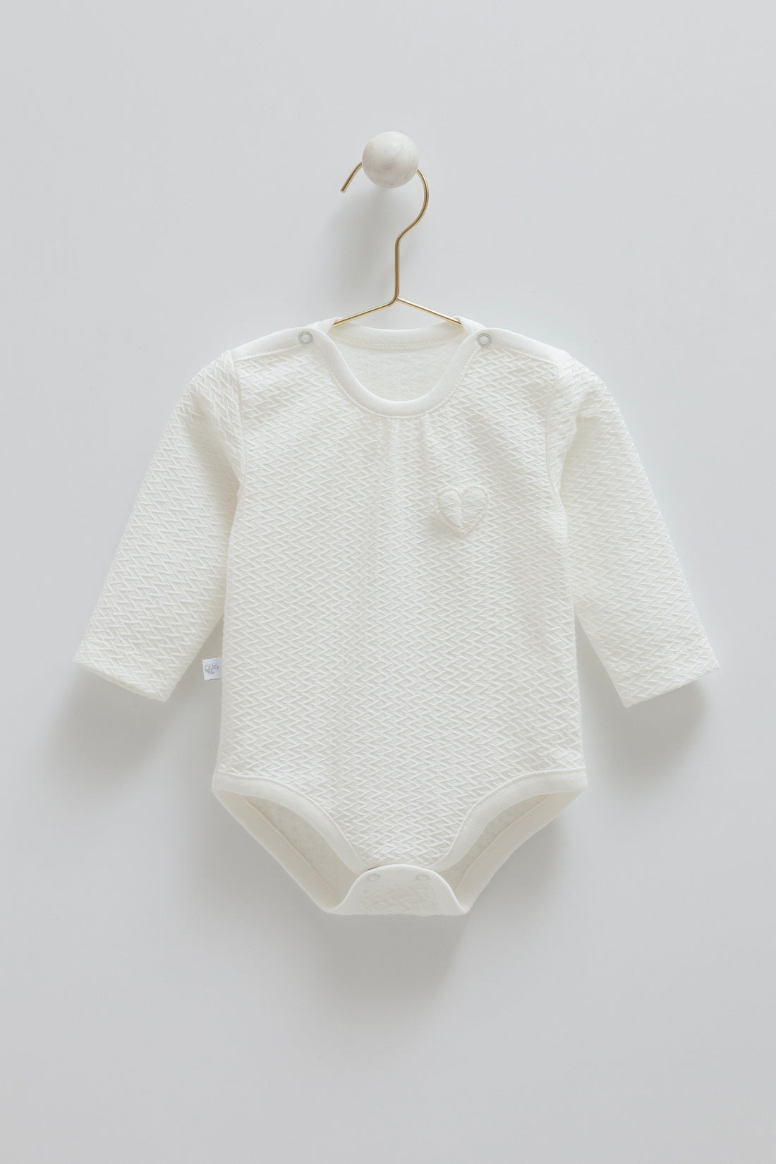 OEKO TEX Sertifikalı, % 100 Pamuk, Uzun Kollu Body, 0-9 Ay