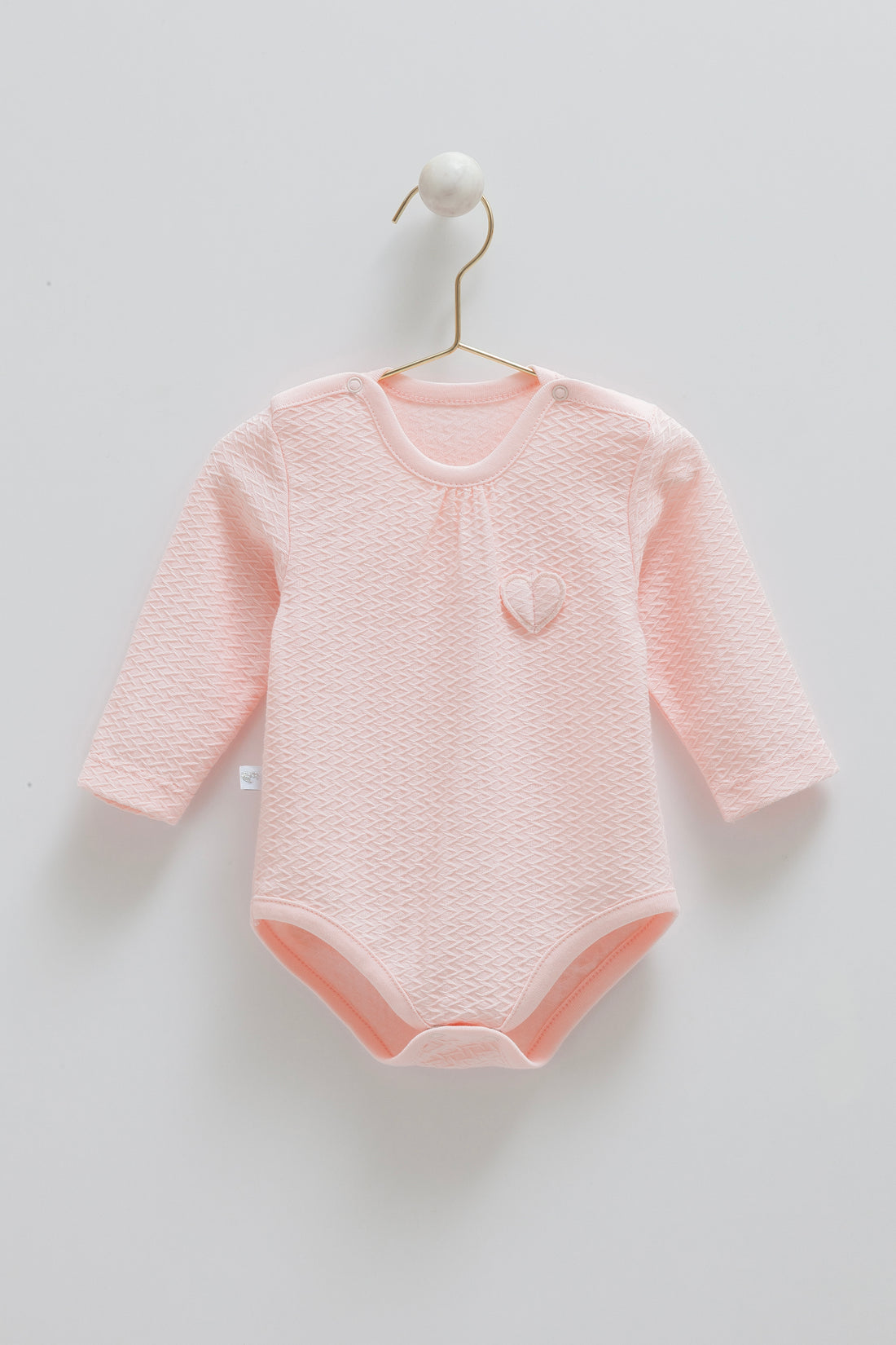 OEKO TEX Sertifikalı, % 100 Pamuk, Uzun Kollu Body, 0-9 Ay