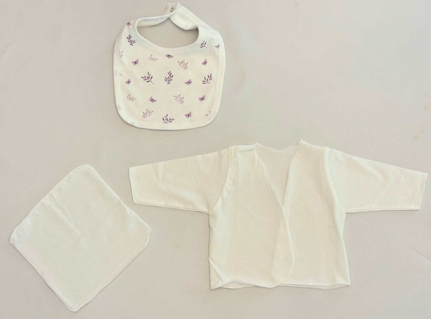 OEKO-TEX Certified, Organic, Baby Girl, Butterfly, 10-Piece Hospital Exit Set