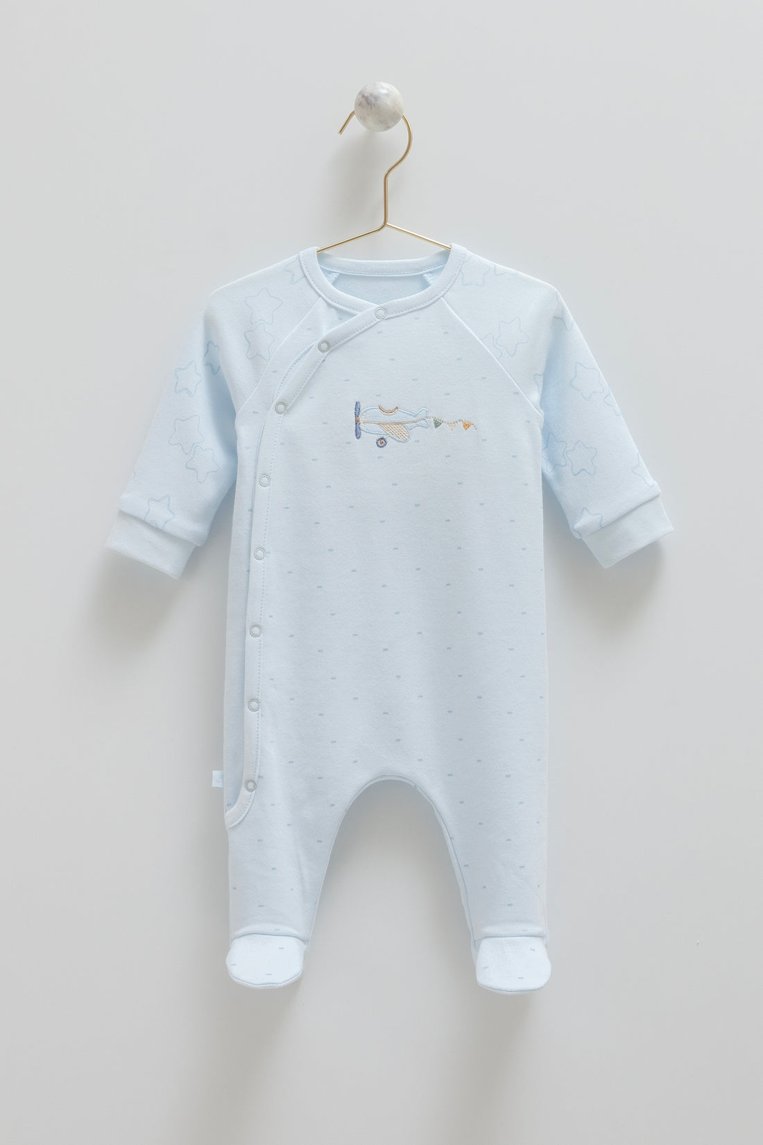OEKO TEX Certified, 100% Cotton, Boys, Soft &amp;amp; Breathable Overalls, 0-9 Months