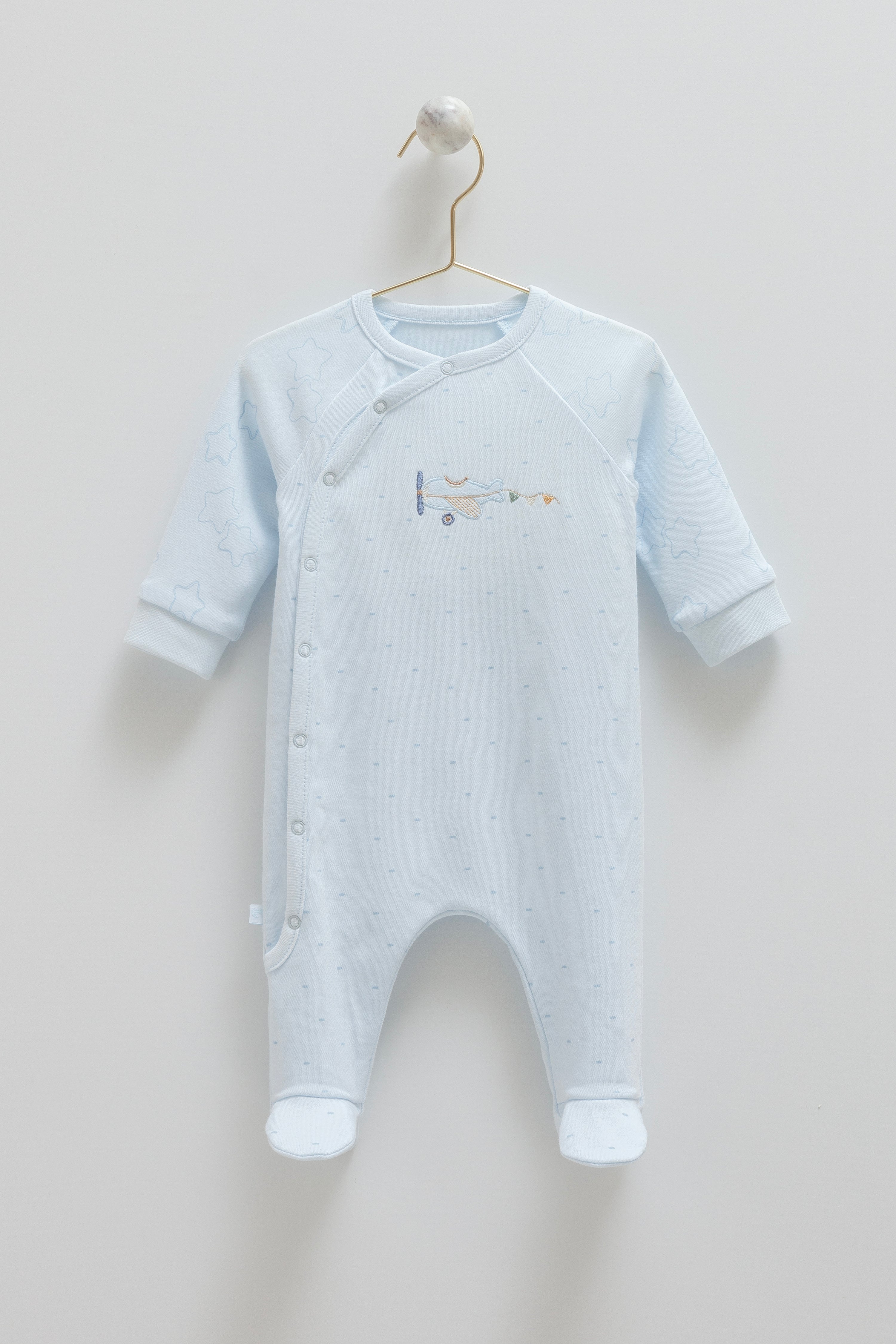 OEKO TEX, 100% Cotton, Baby Boy Romper, 0-9 Months