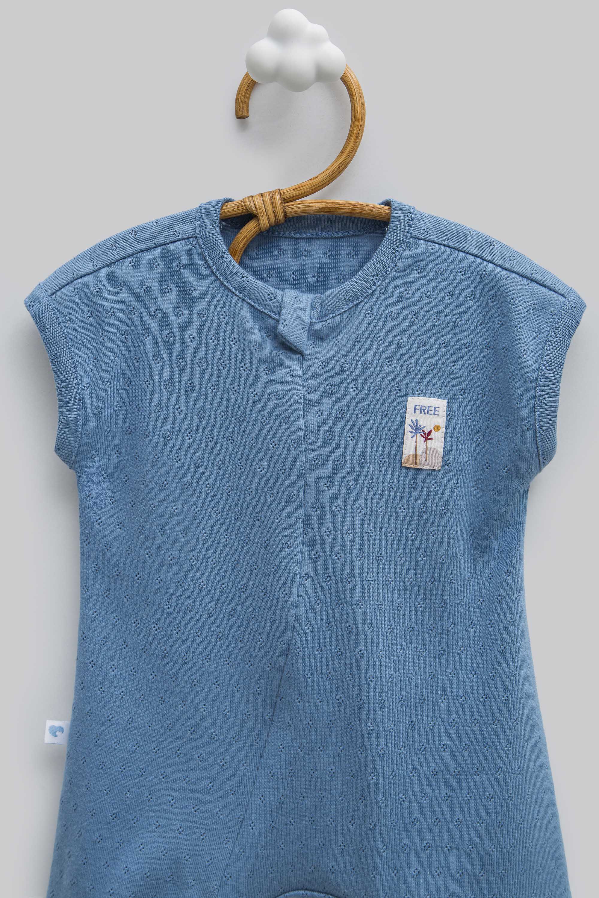 OEKO-TEX, %100 Pamuk, Jakarlı Bebek Tulumu,Yenidoğan,0–9 Ay