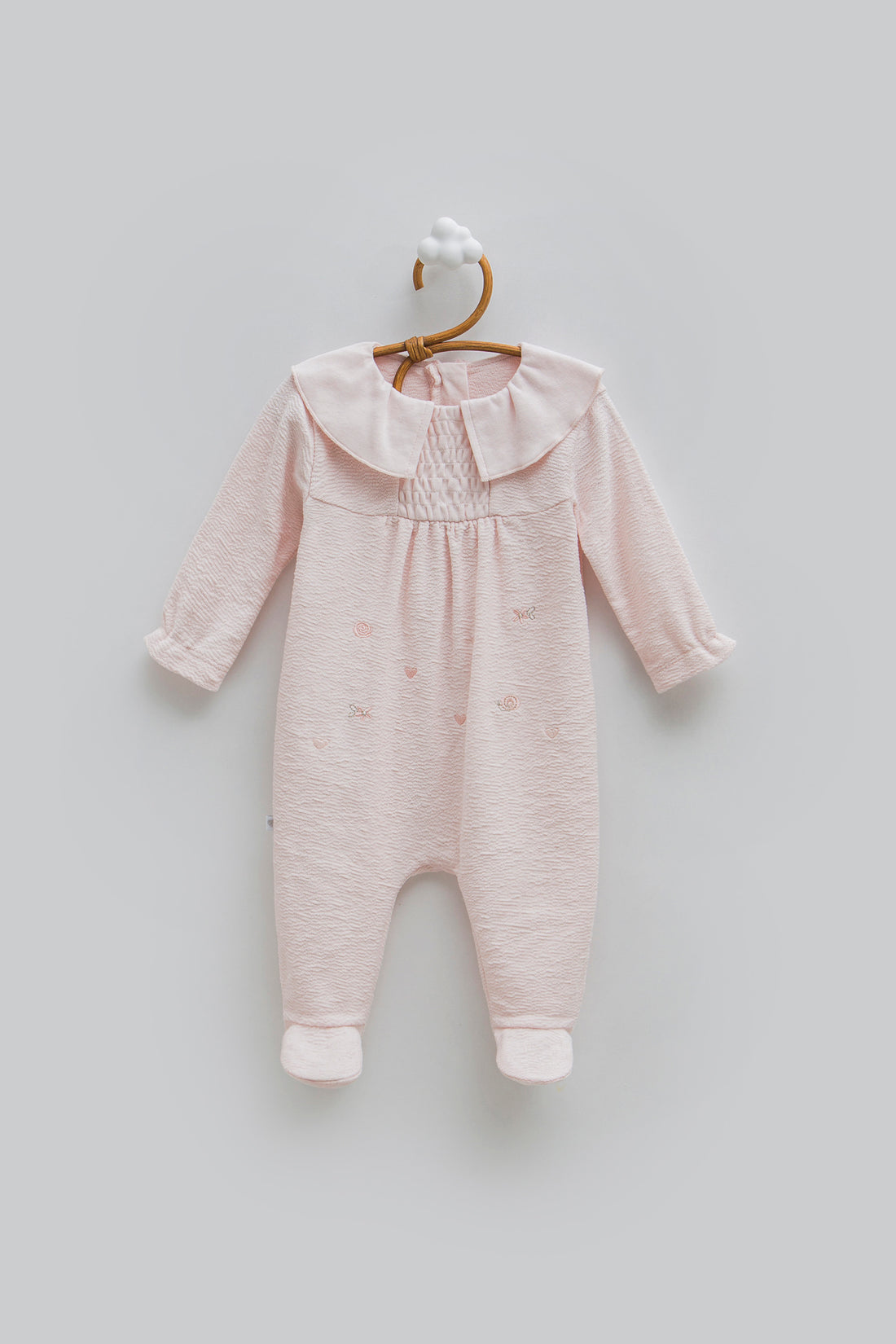 OEKO-TEX, %100 Pamuk  Kız Bebek Tulum, Yenidoğan, 1-9 Ay