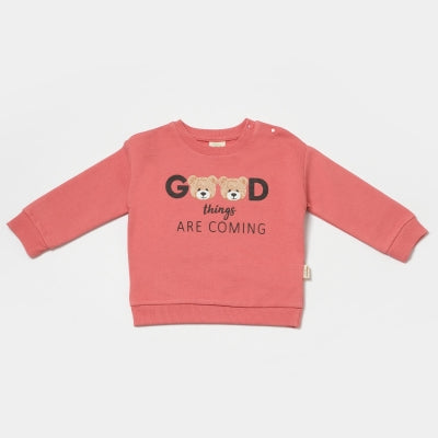 GOTS Sertifikalı, Organik, Unisex, Bebek Sweatshirt, 6-24 Ay