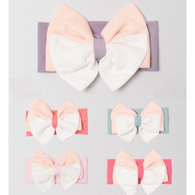 Colorful Bow Baby Headband, 3-9 Months