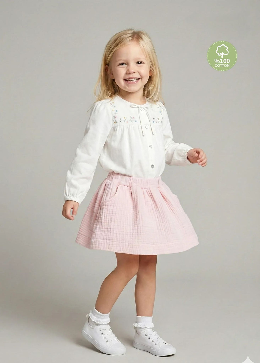 %100 Pamuk,Kız Çocuk 2&