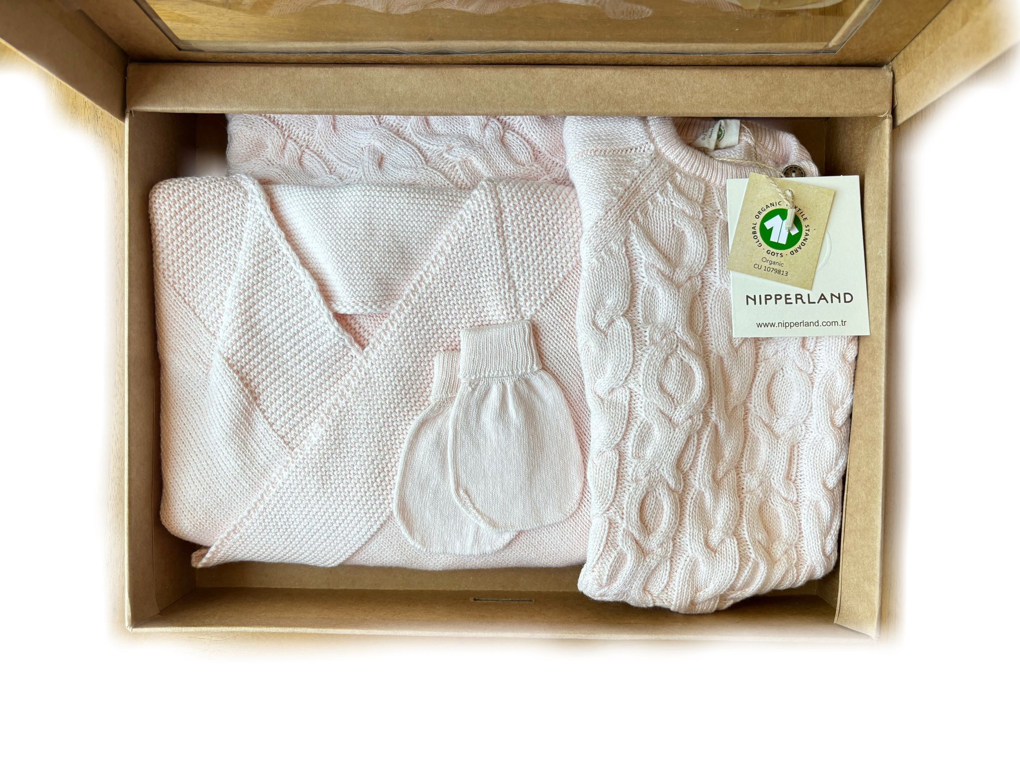 GOTS Certified, OEKO-TEX Certified, Organic, 5-Piece Hospital Exit Set