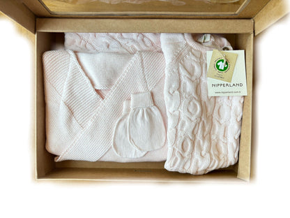 GOTS Certified, OEKO-TEX Certified, Organic, 5-Piece Hospital Exit Set