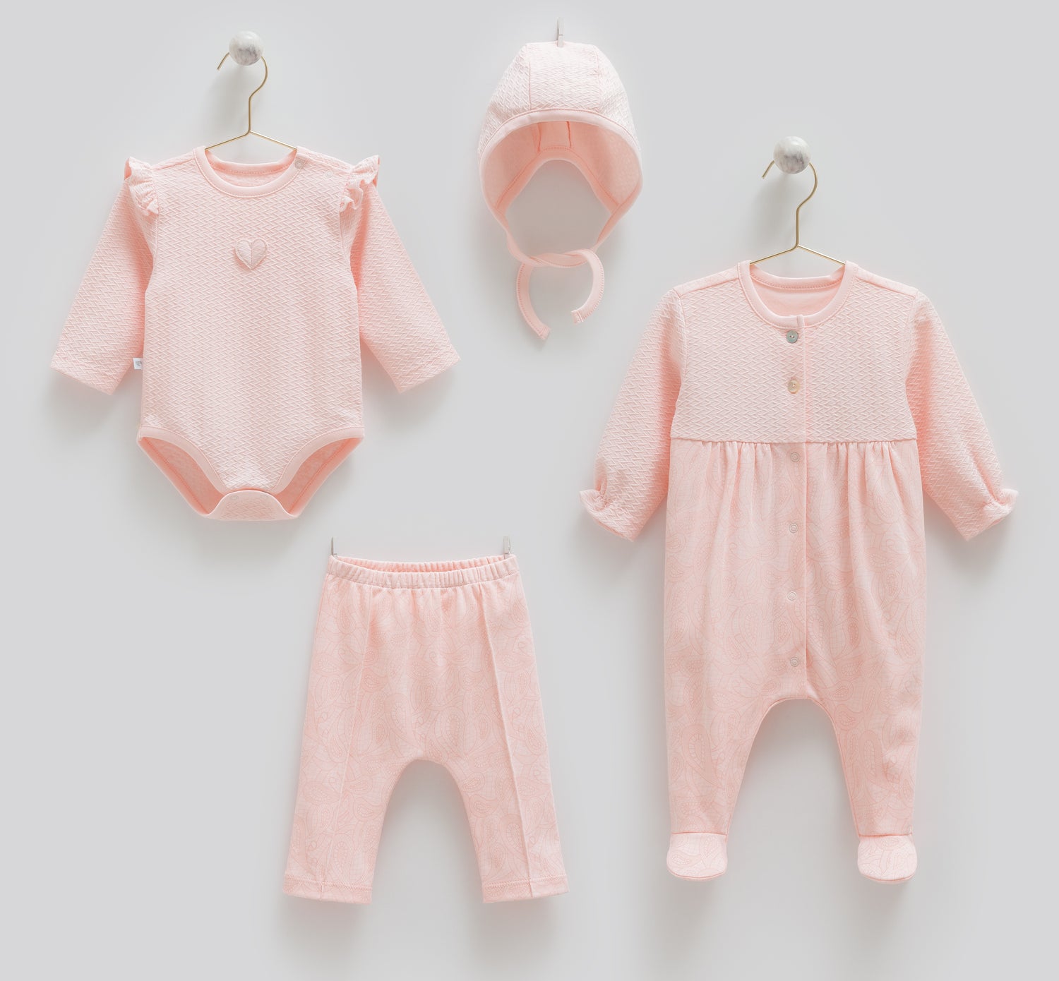 OEKO TEX Sertifikalı, %100 Pamuk, Kız, 4&