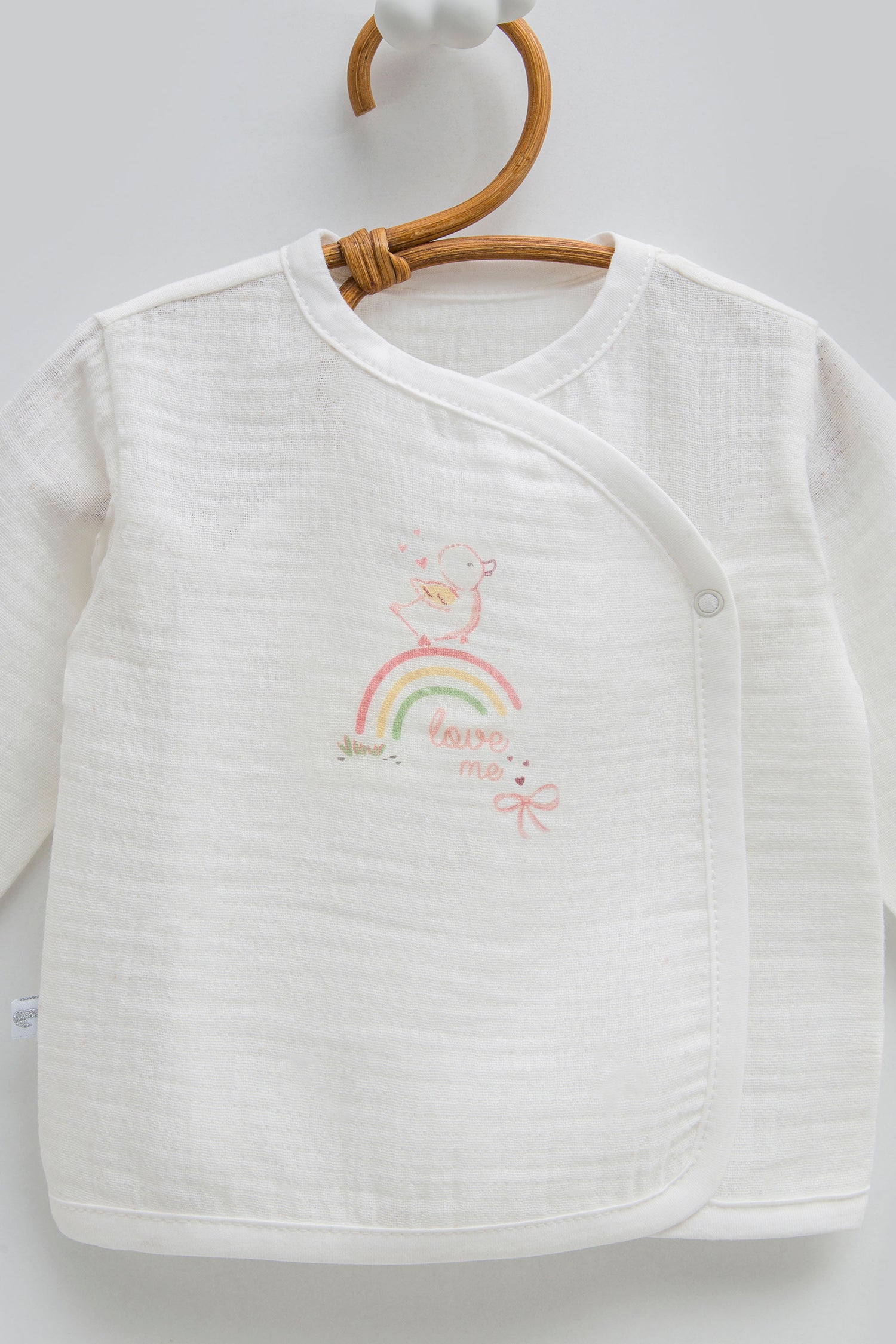 OEKO-TEX, %100 Pamuk, Müslin Kız 10’lu Hastane Çıkışı, Yenidoğan, 0-3 Ay