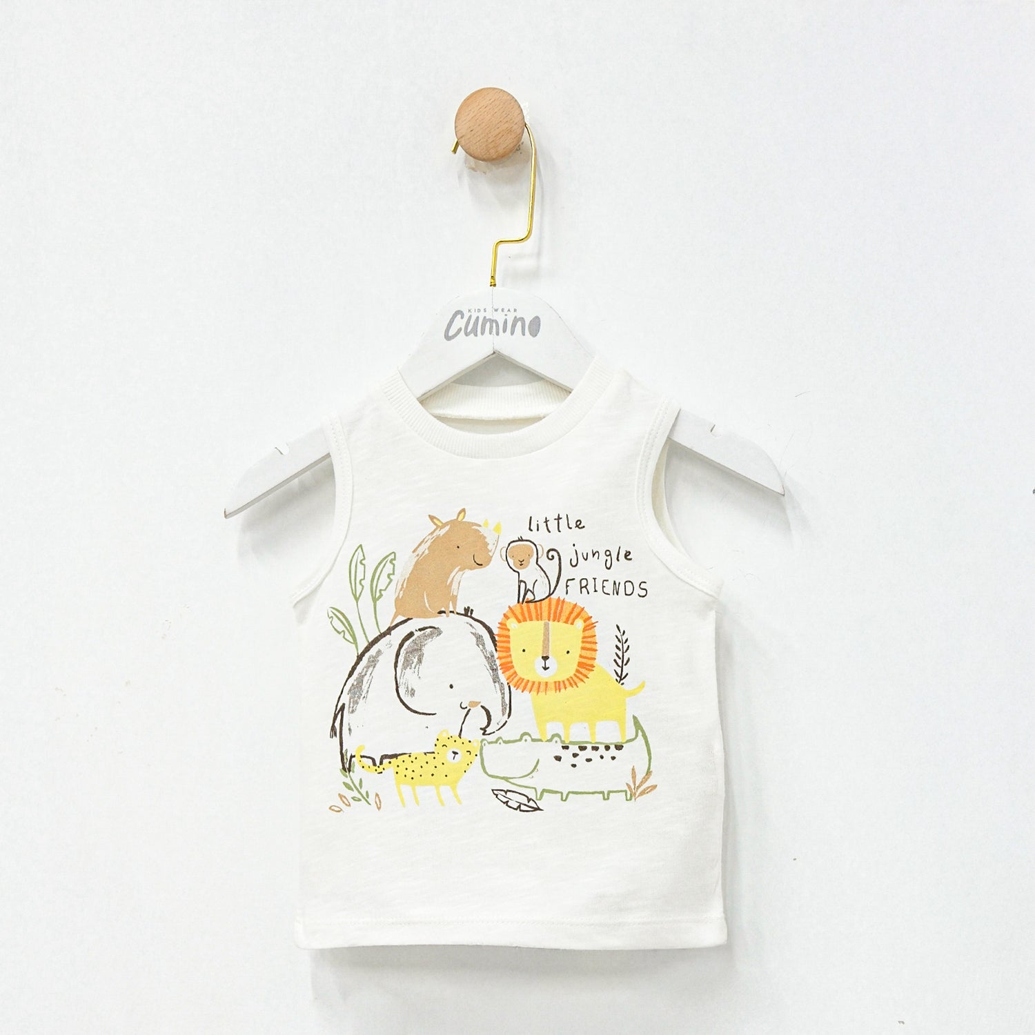 Erkek Bebek 3’lü Safari Takım, %100 Pamuk,6–24 Ay