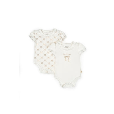 GOTS, Organik, Balon Kollu Kız Bebek 2&